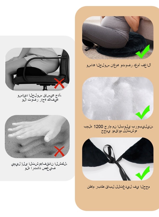 BBL Surgery Pillow, Post BBL Recovery Cushion for Sitting & Sleeping, Orthopedic Foam Wedge Pillow for Women, Lumbar & Hip Support, Seat Cushion for Post-Op Comfort, BBL Pillow for Recovery, Driving Donut Hemorrhoid Pillow, Seat Support Hip Cushion, BBL Post Surgery Recovery Must Haves - Image 5