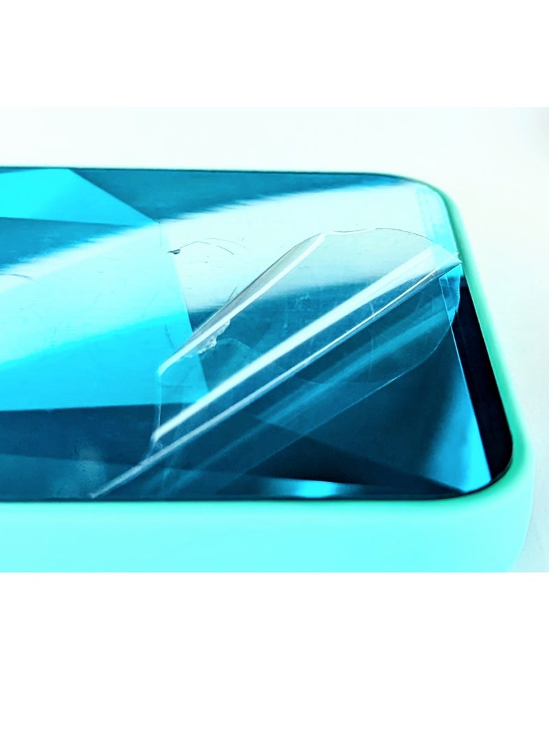 هيكسابيكس جراب Samsung A54 ، جراب هاتف واقٍ من الماس Bling Mirror لهاتف Samsung A54 أزرق ياقوتي - Image 2