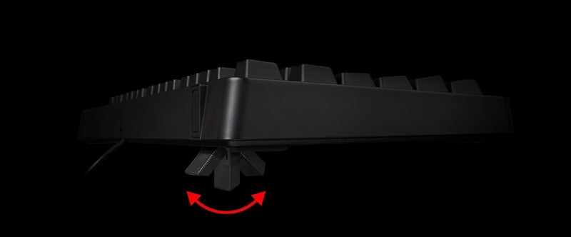 Thermaltake Tt Esports Meka Pro Cherry MX Red Switches 6 Red Backight Effect Mechanical Gaming Keyboard KBMGPRDBDUS01 - Image 5