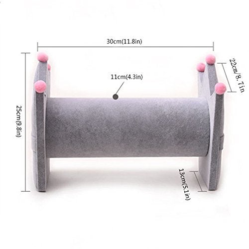 TINTON LIFE® Hairband Hair Clasp Holder Display Stand with Earring Organizer(Grey) - Image 2
