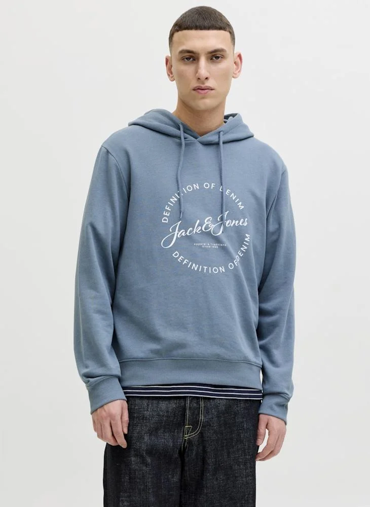 JACK & JONES Graphic Pullover Hoodie