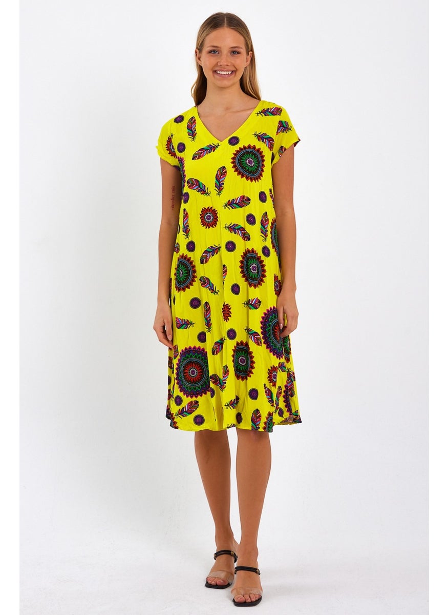 Rodi Women's Patterned Dress DS23YB0011T5  - Image 1