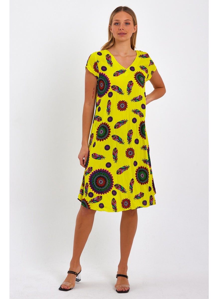 Rodi Women's Patterned Dress DS23YB0011T5  - Image 2