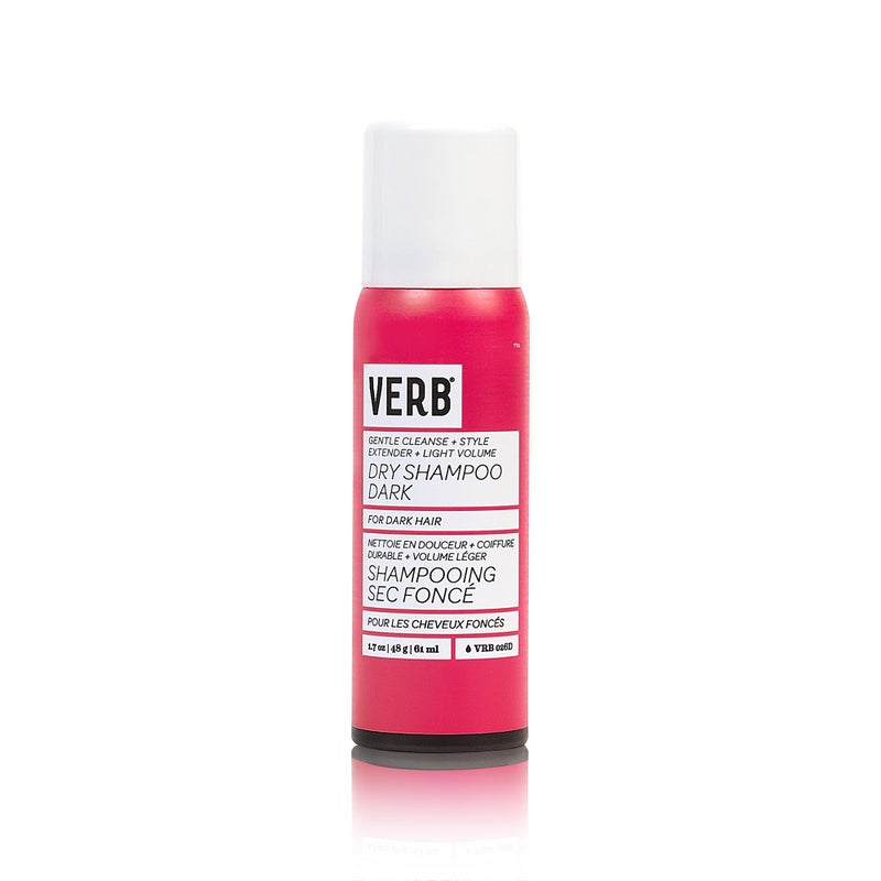 VERB Dry Shampoo Dark, 1.7 oz â€“ Refresh, Absorb Oils + Extends Styles - Refreshing Dry Shampoo Spray for Dark Tones - Vegan, No Parabens or Harmful Sulfates - Image 1