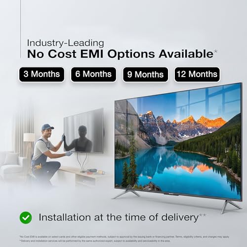 SANSUI 127cm (50) 4K QLED Google TV with Dolby Vision, HDR10+, Dolby Atmos, HSR 120Hz Refresh Rate, MEMC, 30W Surround Sound, FloLED Panel JSW50UG23Q (Black) - Image 5