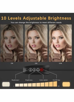 Y&D Video Conference Lighting Kit, Laptop Ring Light with Clip and Tripod  - Image 3