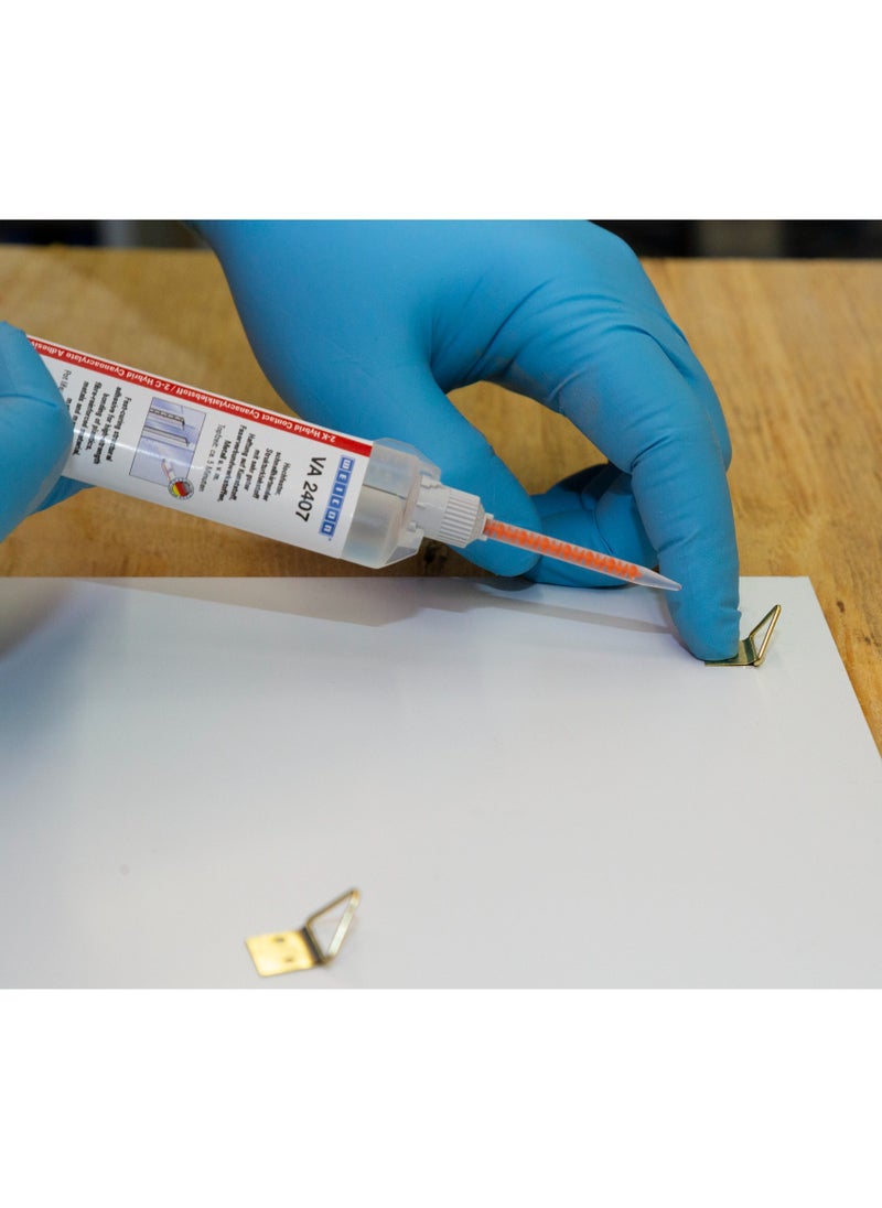 Weicon VA 2407 Cyanoacrylate Adhesive | 10 g | Structural Adhesive | 2C Instant Adhesive Double Spray For Plastics and Metal