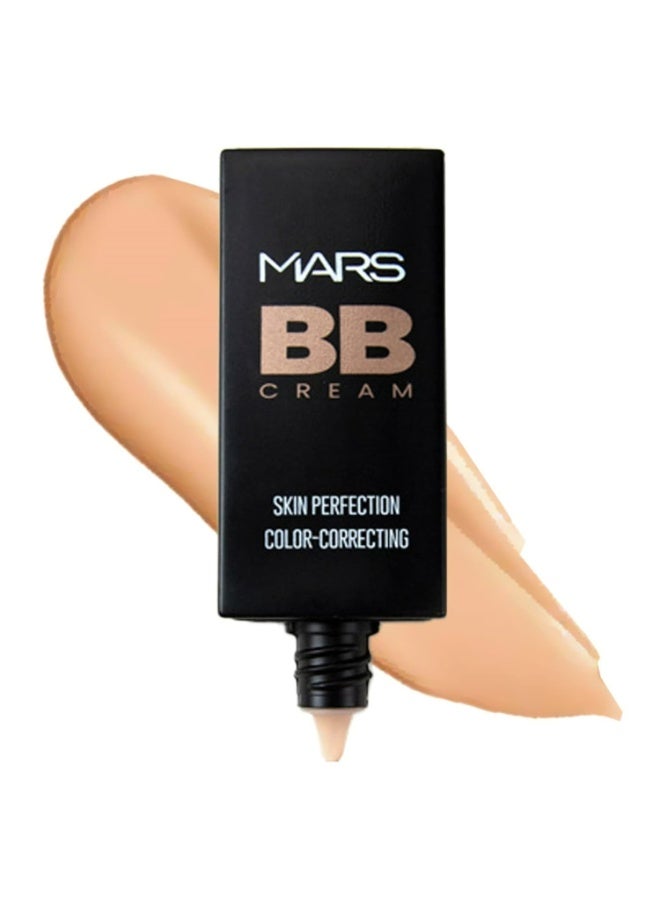 MARS BB Cream Lightweight Foundation | Blendable BB Cream for Women | Colour Correction for All Skin Types (30 ml) (03-MEDIUM) - Image 1