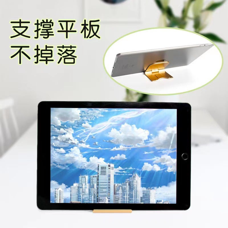 Desktop Foldableable Compact Design Logo Multi-Angle Adjustable Rotating Lazy Holder Universal Mobile Phone Holder - Image 3