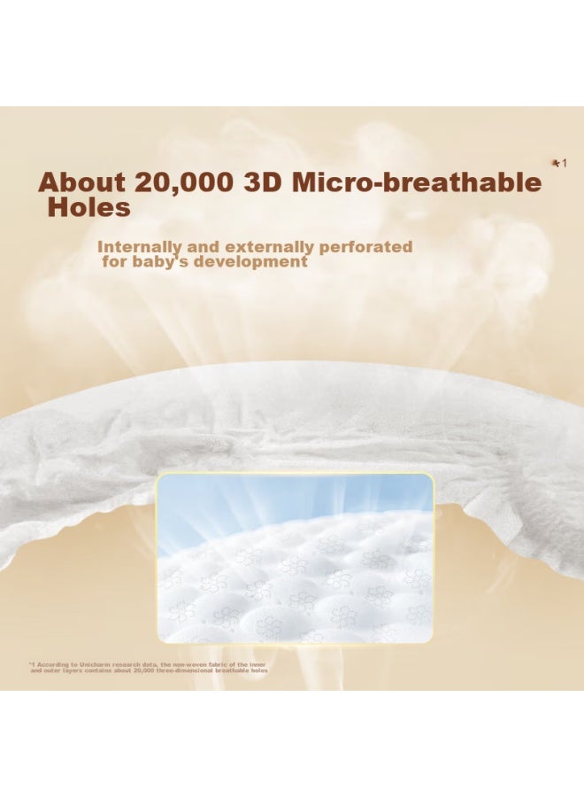 Moony Ultra-thin Diapers, M Size, 60 Pieces - Image 2