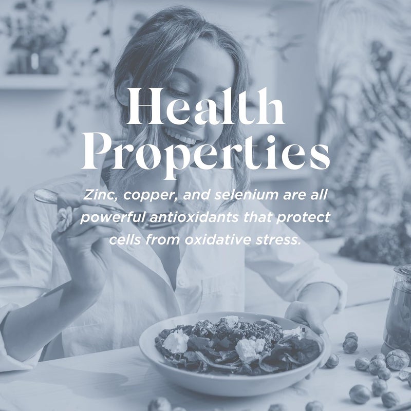 BioCare Mineral Complex Magnesium Zinc Selenium for Energy Immune Skin Support Suitable for Vegetarians and Vegans 90 Capsules - Image 4