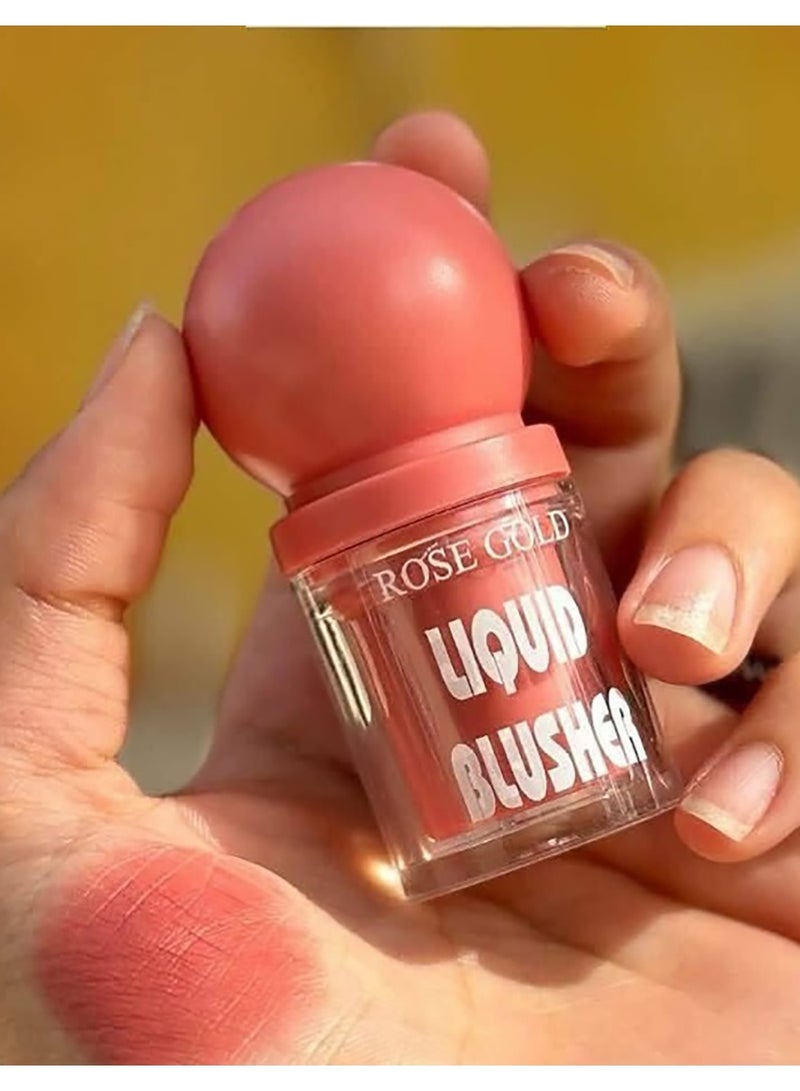 Rose Gold Liquid Blush, Color 01 - Image 2
