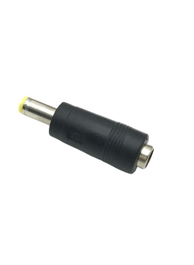 DC5.5 * 2.5mm Female To 5.5*2.1mm Male DC Power DC Plug 5.5*2.1 Female To 2.5 Male-Interface Form:5525 Female To 5521 Male Yellow Mouth - Image 5