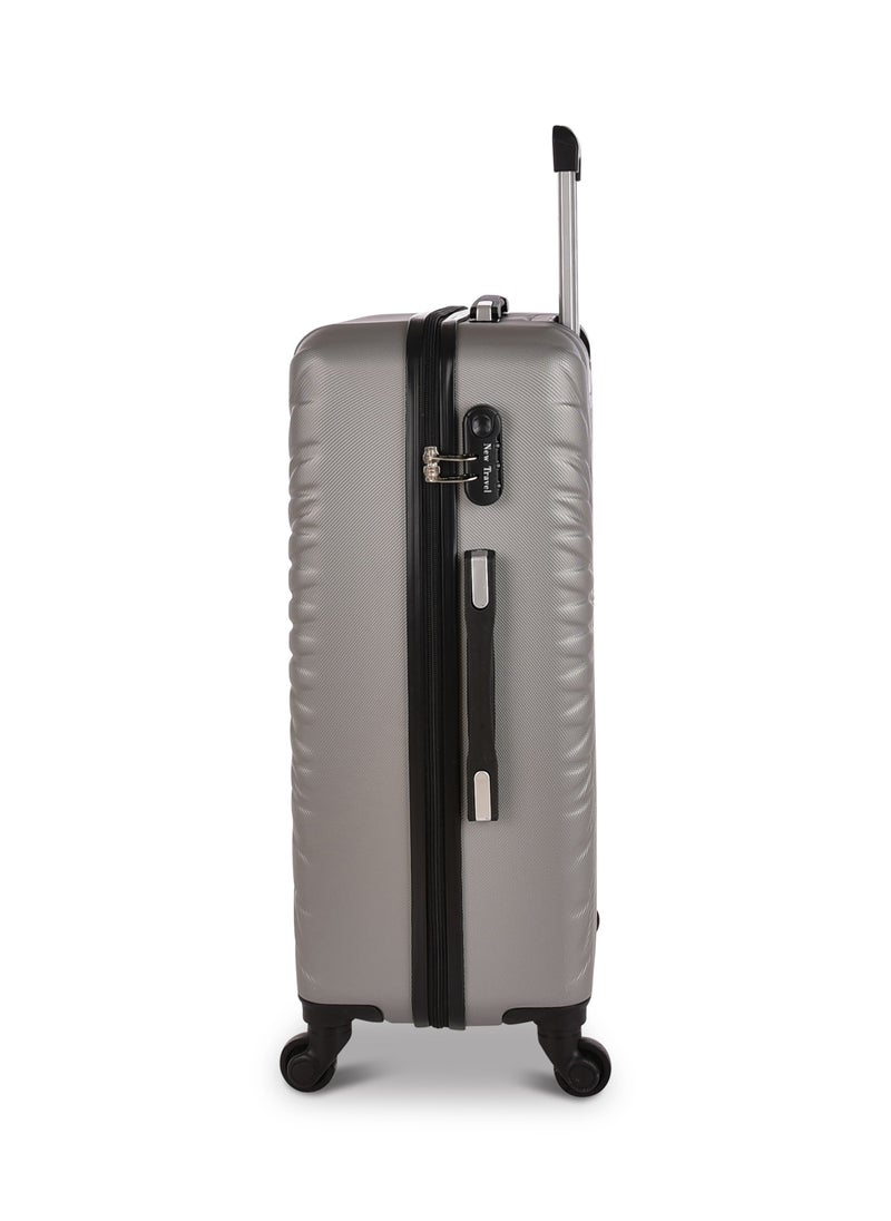 NEW TRAVEL New Travel ABS Luggage Set, Trolley Travel Bag with Carry On Cabin and Checked In Sizes, Combination Lock and 4 Wheels, Lightweight and Durable, Size 20/24/28, NT803/3P  - Image 4