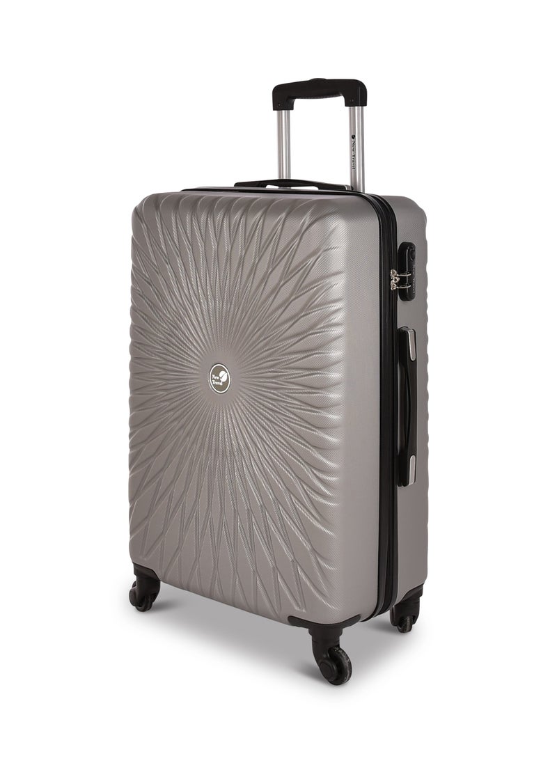 NEW TRAVEL New Travel ABS Luggage Set, Trolley Travel Bag with Carry On Cabin and Checked In Sizes, Combination Lock and 4 Wheels, Lightweight and Durable, Size 20/24/28, NT803/3P  - Image 3