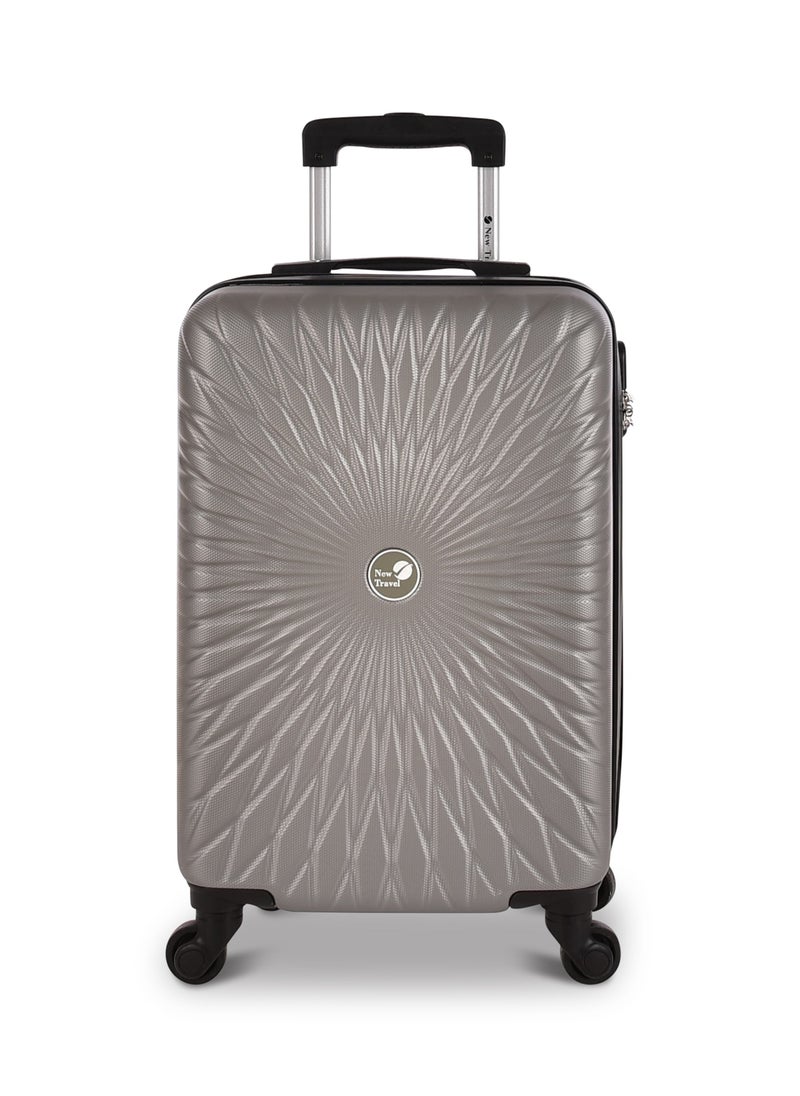 NEW TRAVEL - New Travel ABS Luggage Set, Trolley Travel Bag with Carry On Cabin and Checked In Sizes, Combination Lock and 4 Wheels, Lightweight and Durable, Size 20/24/28, NT803/3P - Image 1