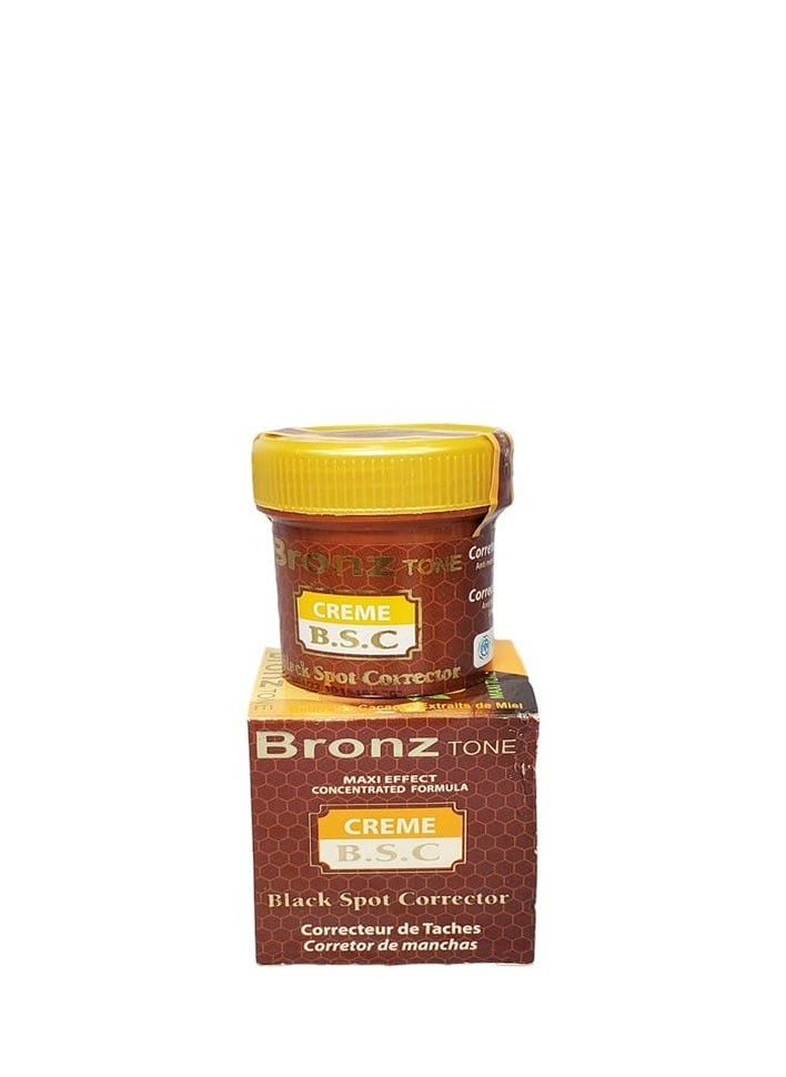 Bronz Tone - Black Spot Corrector Face Cream With Honey And Cocoa Extracts 30 ML - Image 1