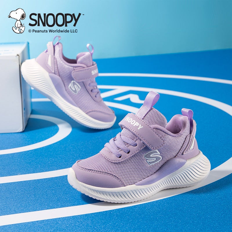 Snoopy Large Children'S Sneaker 2025 Spring New Arrival Boys All-Match White Shoes Girls Soft-Sole Breathable Fashionable Shoes - Image 5