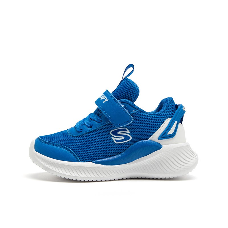 Snoopy Large Children'S Sneaker 2025 Spring New Arrival Boys All-Match White Shoes Girls Soft-Sole Breathable Fashionable Shoes - Image 1