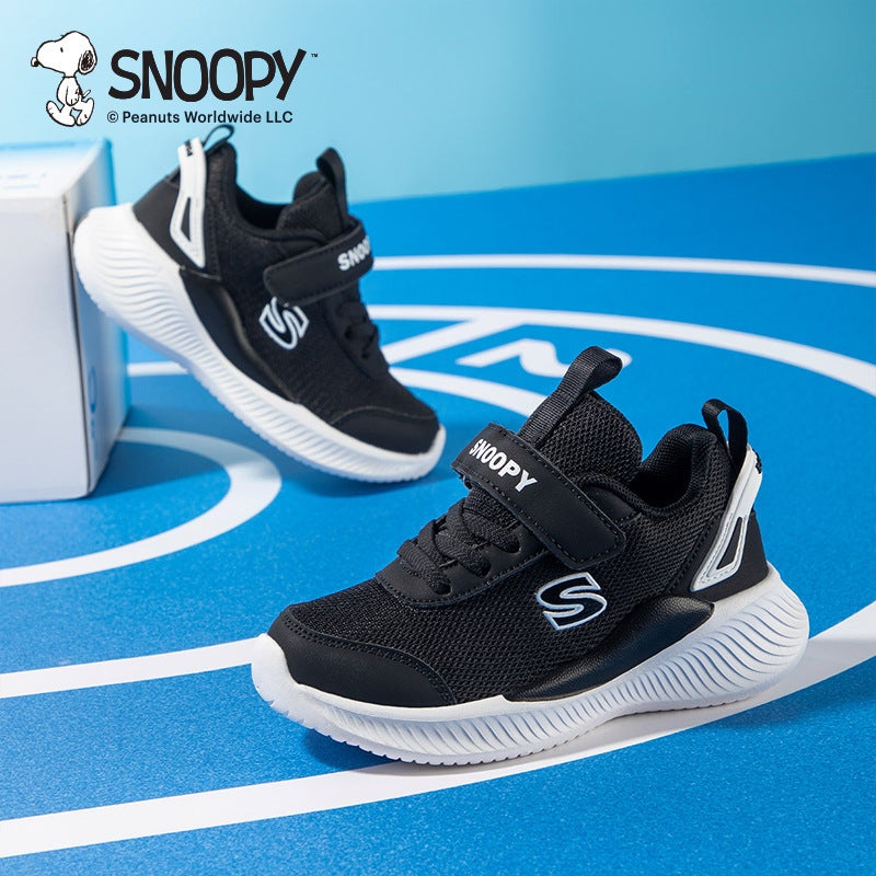 Snoopy Large Children'S Sneaker 2025 Spring New Arrival Boys All-Match White Shoes Girls Soft-Sole Breathable Fashionable Shoes - Image 3