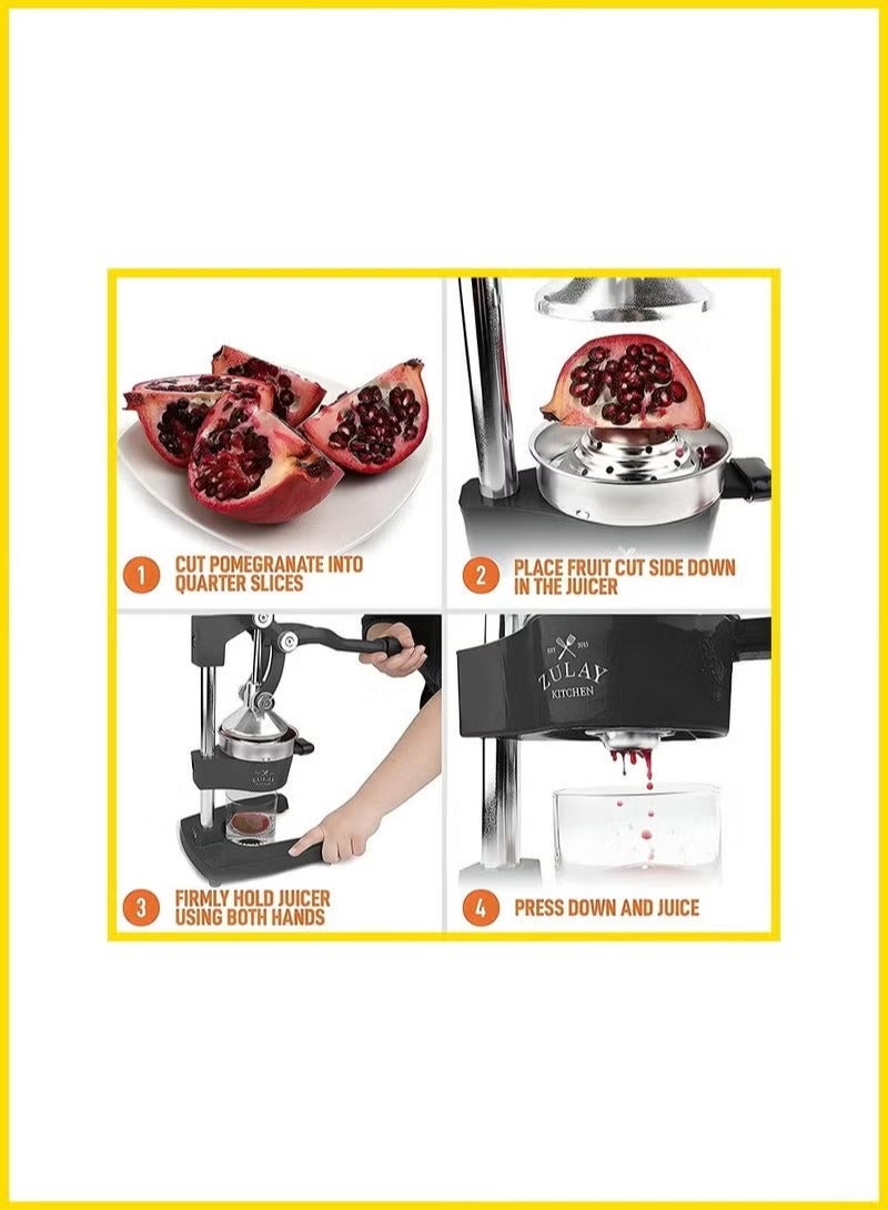 Rabos Manual Metal Hand Citrus Juicer - Image 4