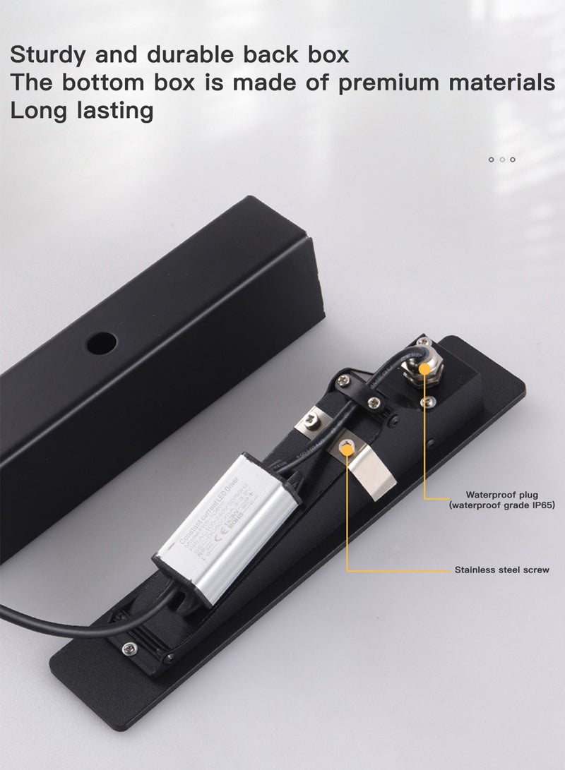 Sharpdo Wall Embedded LED Smart Sensor Light IP65 Waterproof Motion Sensor Lamp For Bedroom Living Room Corridor Night Light Matte White - Image 3