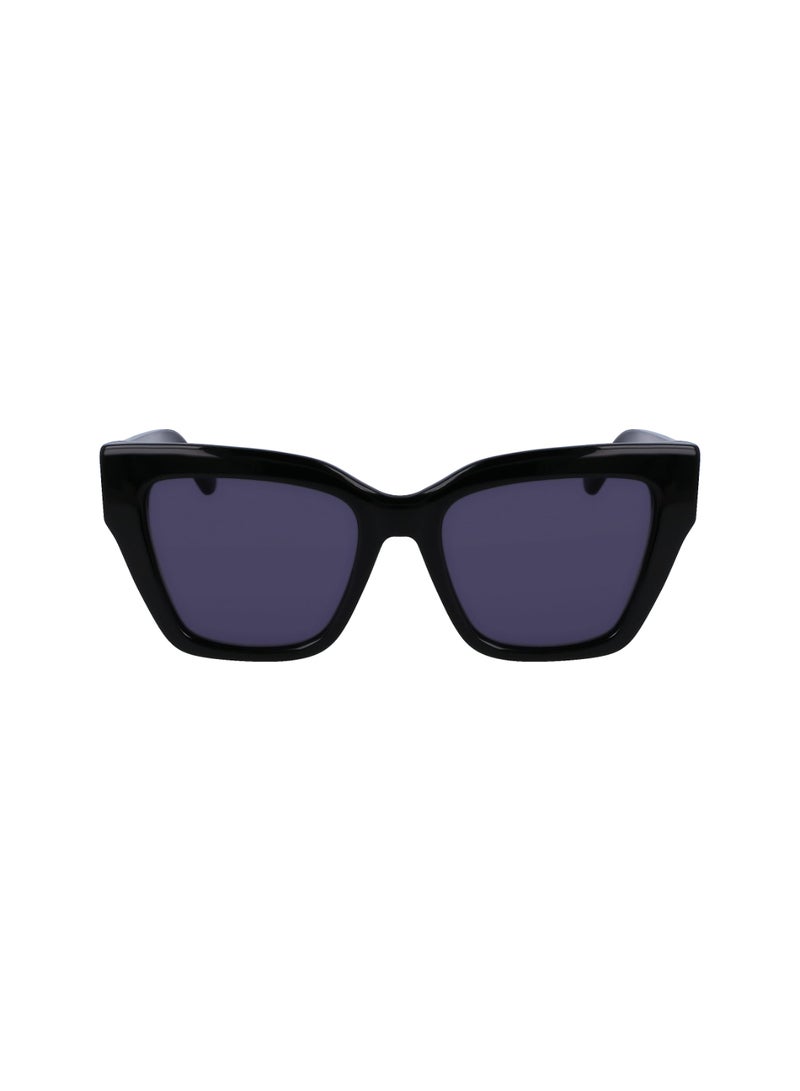 Liu Jo نظارات شمسية ليجو LJ777S 5318 (001) سوداء بإطار كامل من الأسيتات - Image 2