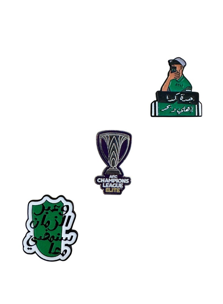 3 of 3D Metallic Iron Pack Mobile Phone Stickers Three Different Styles Mobile Phone Stickers - Image 1