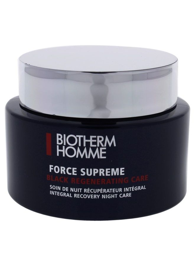 BIOTHERM كريم العناية المتجددة للرجال فورس سوبريم بلاك 2.53 أونصة - Image 2