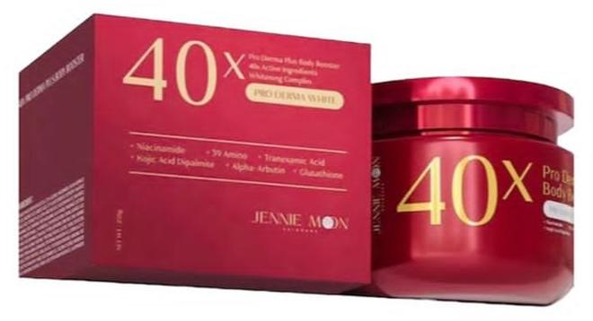 Jennie moon 40x derma plus body booster