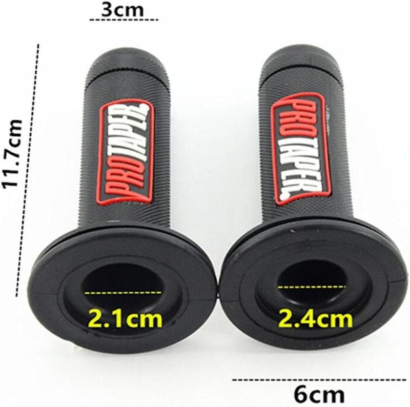 CWWNB 10 color Handlebar Grip Gel Brake Handle Rubber for 7/8 Motorcycle For CRF EXC YZF Protaper Pro taper Motocross Dirt Pit-Black - Image 5