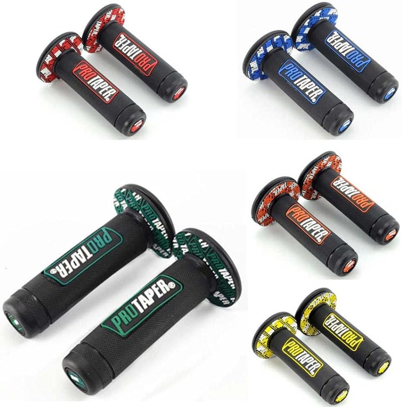 CWWNB 10 color Handlebar Grip Gel Brake Handle Rubber for 7/8 Motorcycle For CRF EXC YZF Protaper Pro taper Motocross Dirt Pit-Black - Image 4
