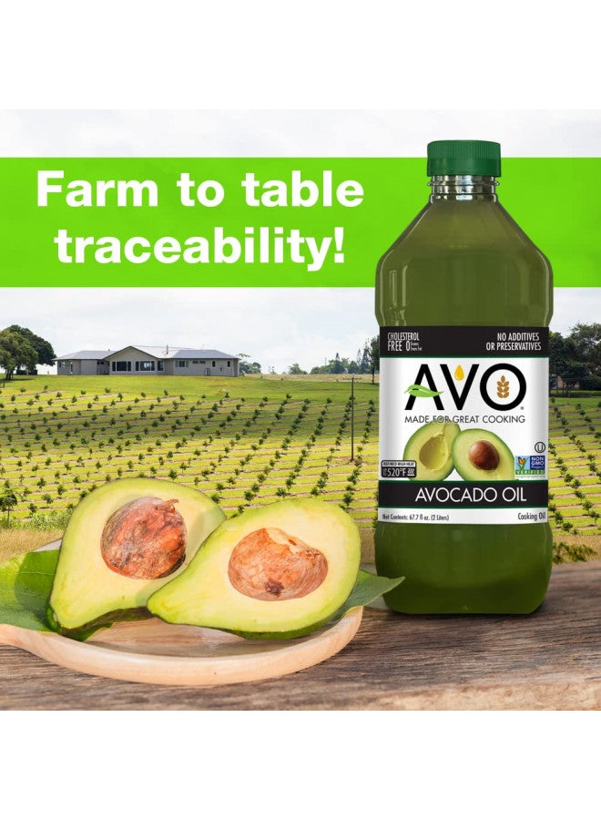 AVO NON GMO 100% Avocado Oil, 67.7 Fl-oz, NO Preservatives Added - Image 4