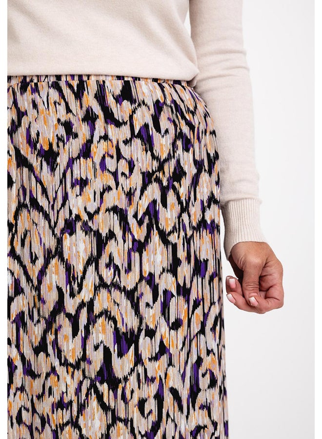 GERRY WEBER Print Midi Skirt, Multi - Image 3