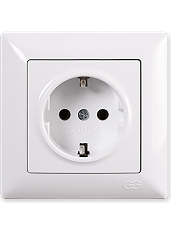 Aliden - Günsan Visage Grounded Socket White - Image 1