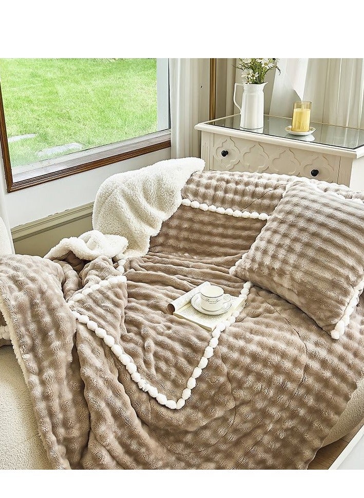 Pillow And Blanket Can Be Used For Both Car And Sofa Cushions, Suitable For Travel, Airplanes, Trains, Beds, Offices, And Rest  - Image 1