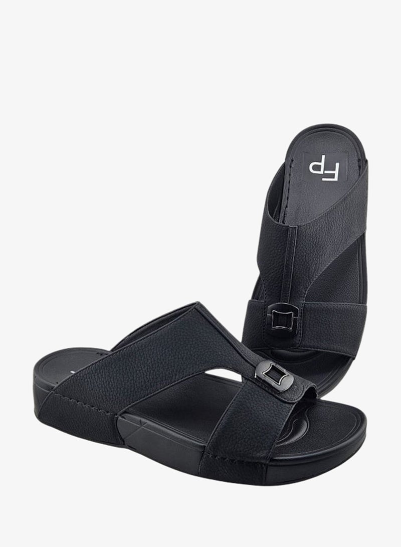 Footprint Cushion Ease Arabic Sandals for Men – Comfortable Cushioned Slip-On Slippers for Daily Wear - Image 4