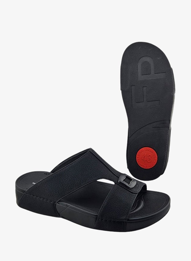 Footprint Cushion Ease Arabic Sandals for Men – Comfortable Cushioned Slip-On Slippers for Daily Wear - Image 5
