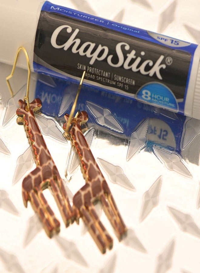 Spinningdaisy Lovely Dangling Pig Earrings | For Piggy Lovers (Giraffe Brown) - Image 2