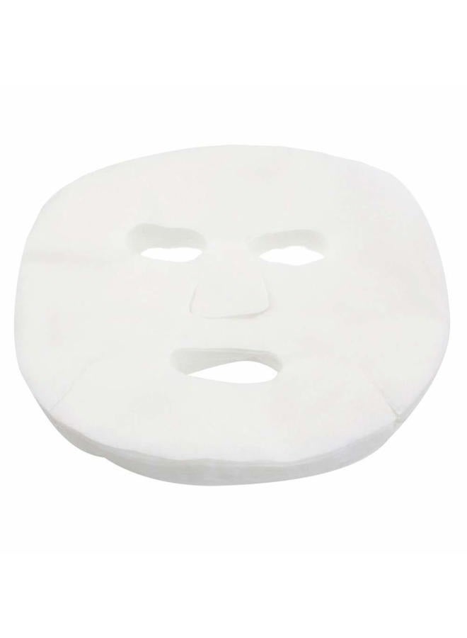 Teensery 100 Pcs Compressed Facial Mask Sheet Disposable Face Mask Paper Non-woven Skin Care Mask DIY Beauty Tool for Home and Travel Use - Image 1