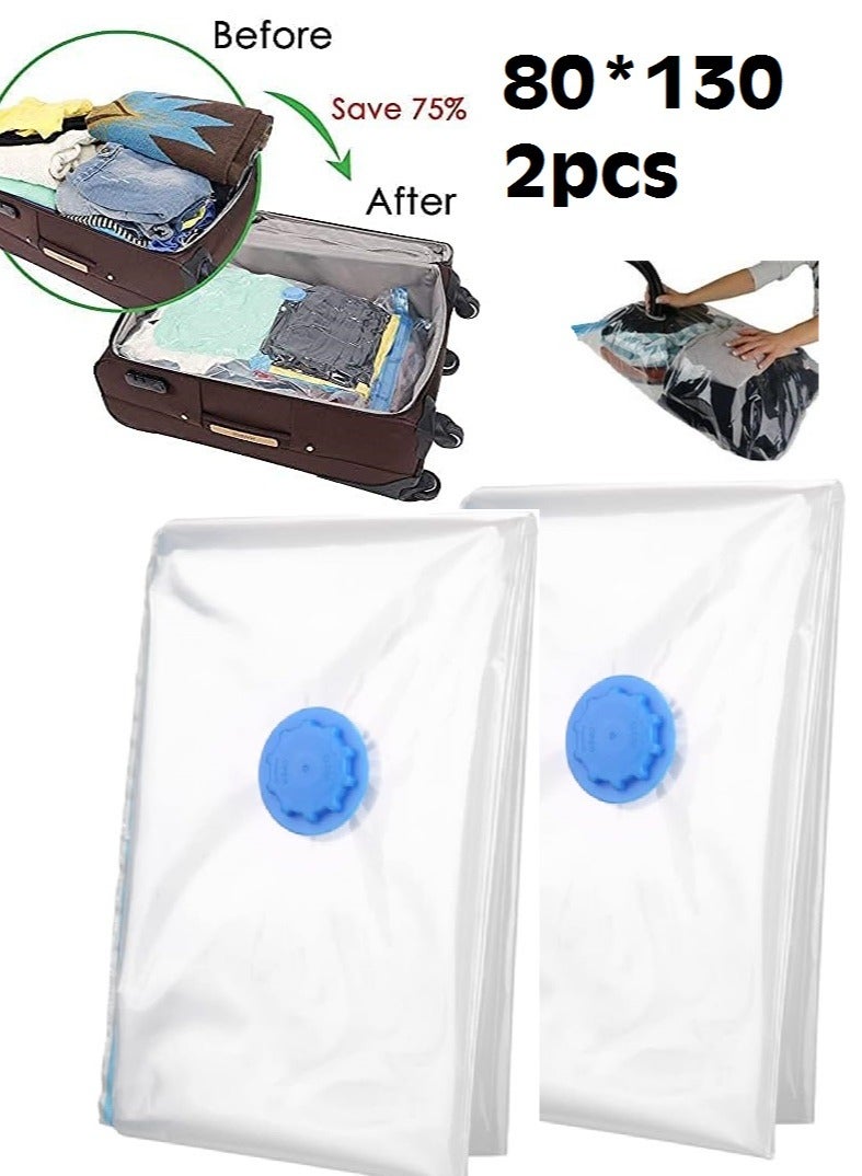كيست خزين الملابس والبطانيات، مناسبة جدًا للسفر، 8*130، قطعتين - Image 1