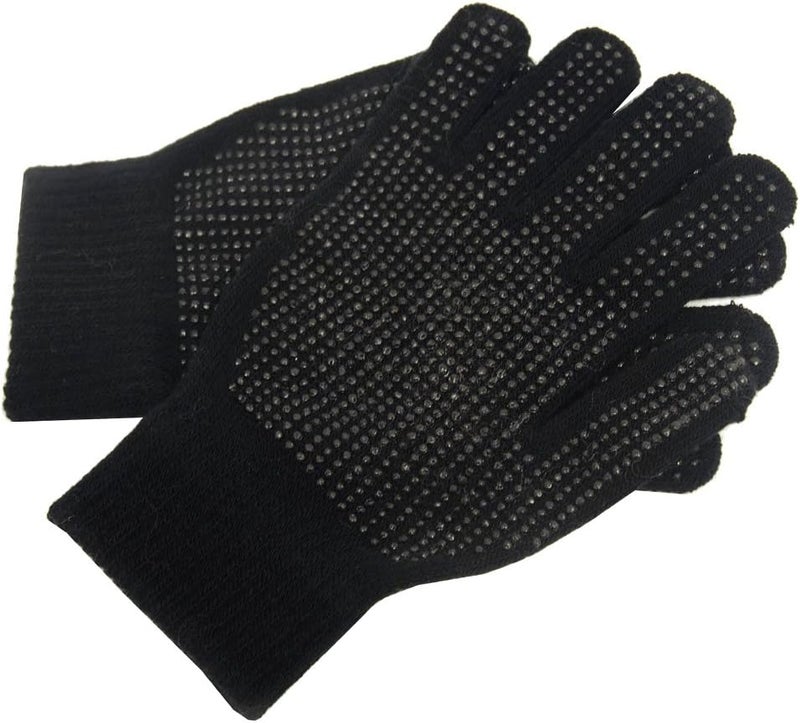RJM 3 Pairs Adults Magic Stretch Driving Gloves with Grip - Winter Warmer Accessory - Image 2