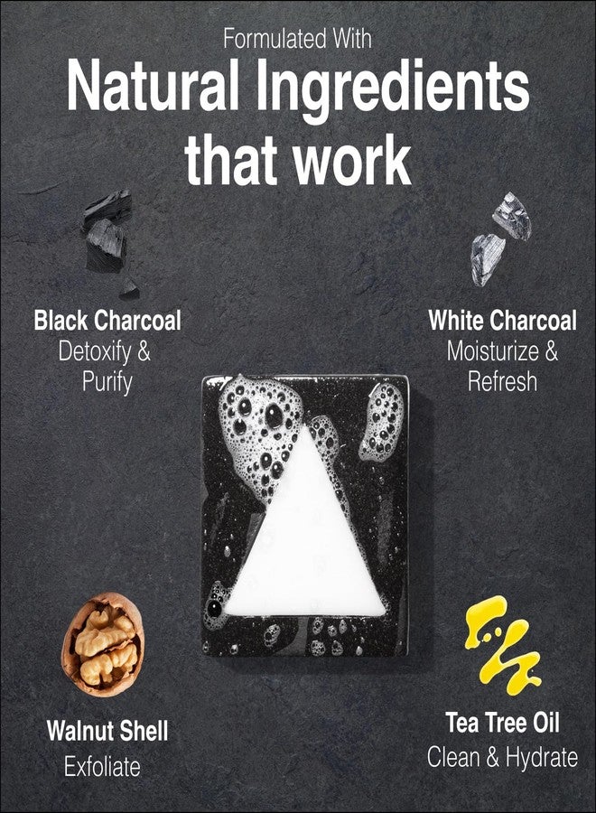 Lumin Men's Face Scrub Soap - Premium Bar Soap for Men, Ideal for Daily Face Cleansing and Pack of Men's Soap Bars - Image 2