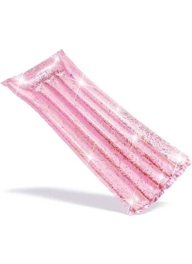 INTEX Pink Glitter Mat  - Image 1