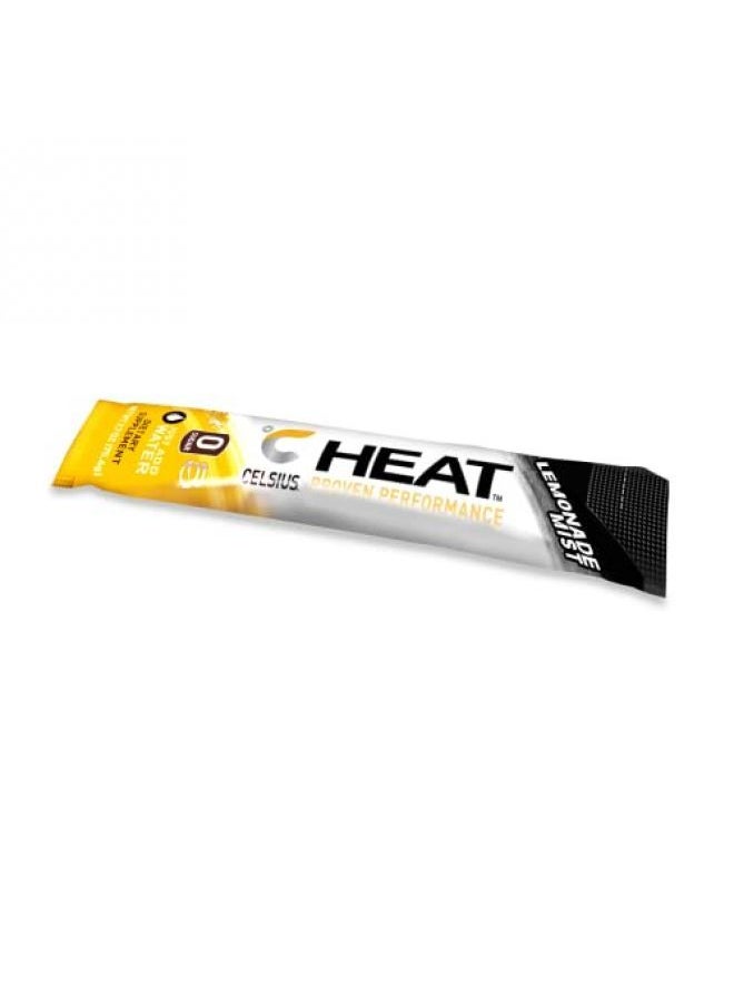 Celsius - CELSIUS HEAT On-the-Go Performance Energy Powder Stick Packets, Lemonade Mist (Pack of 14) - Image 1