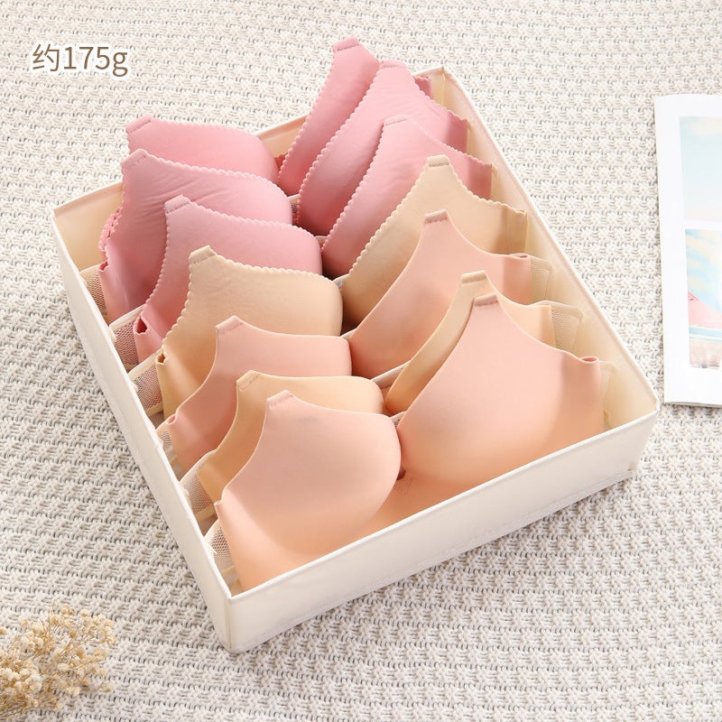 Non-Woven Underwear, Underwear And Socks Separated Drawer Storage Box, Foldable Underwear Multi-Grids Storage Box - Image 5