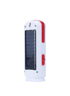SONASHI Rechargeable Emergency Lantern with Portable Handle  Chargeable Solar Panel with Charging Indicator  Durable and Handy Design for Easy Use  Perfect for Indoor and Outdoor Activities SEL-714S Red  - Image 3