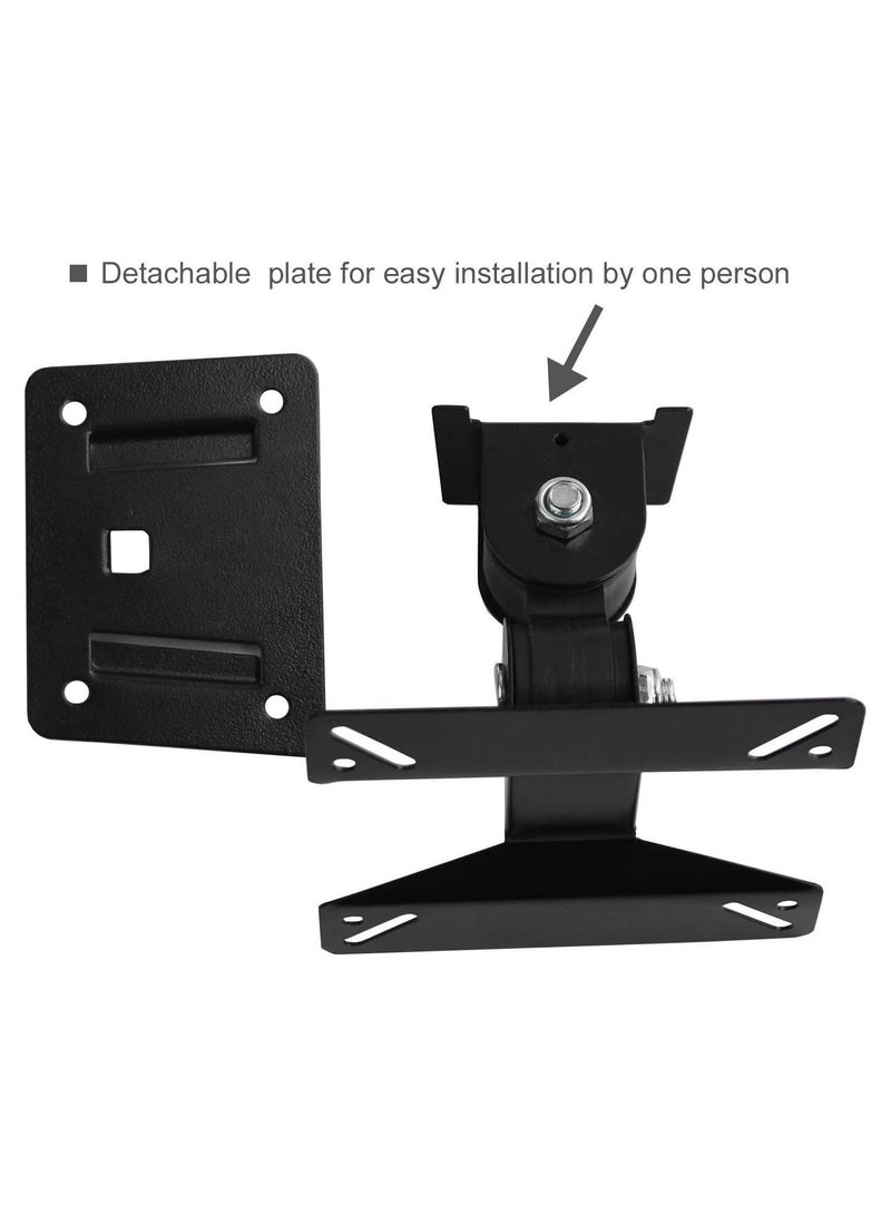 Universal Rotating Swivel Tilting LCD Monitor TV Bracket Wall Mount for Samsung, Sony, LG, Sharp, Haier, Toshiba,Element, TCL, Westinghouse 14 15 17 19 22 24 Inch - Image 3
