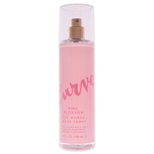 Curve Women's Perfume Fragrance Mist, Casual Day or Night Scent, Pink Blossom, 8 Fl Oz - Image 1