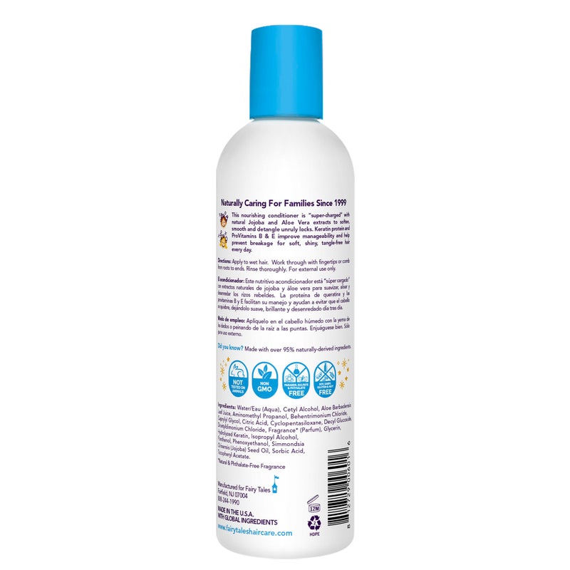 Fairy Tales Tangle Tamer Super Charge - Detangling Conditioner for Kids - Paraben Free, Sulfate Free, Gluten Free, Nut Free - 12 oz - Image 2
